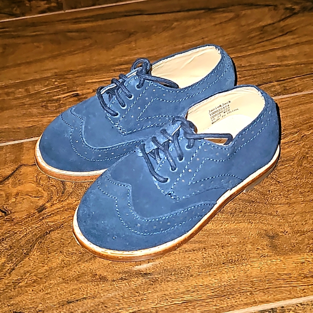 Toddler Boys Blue Oxfords